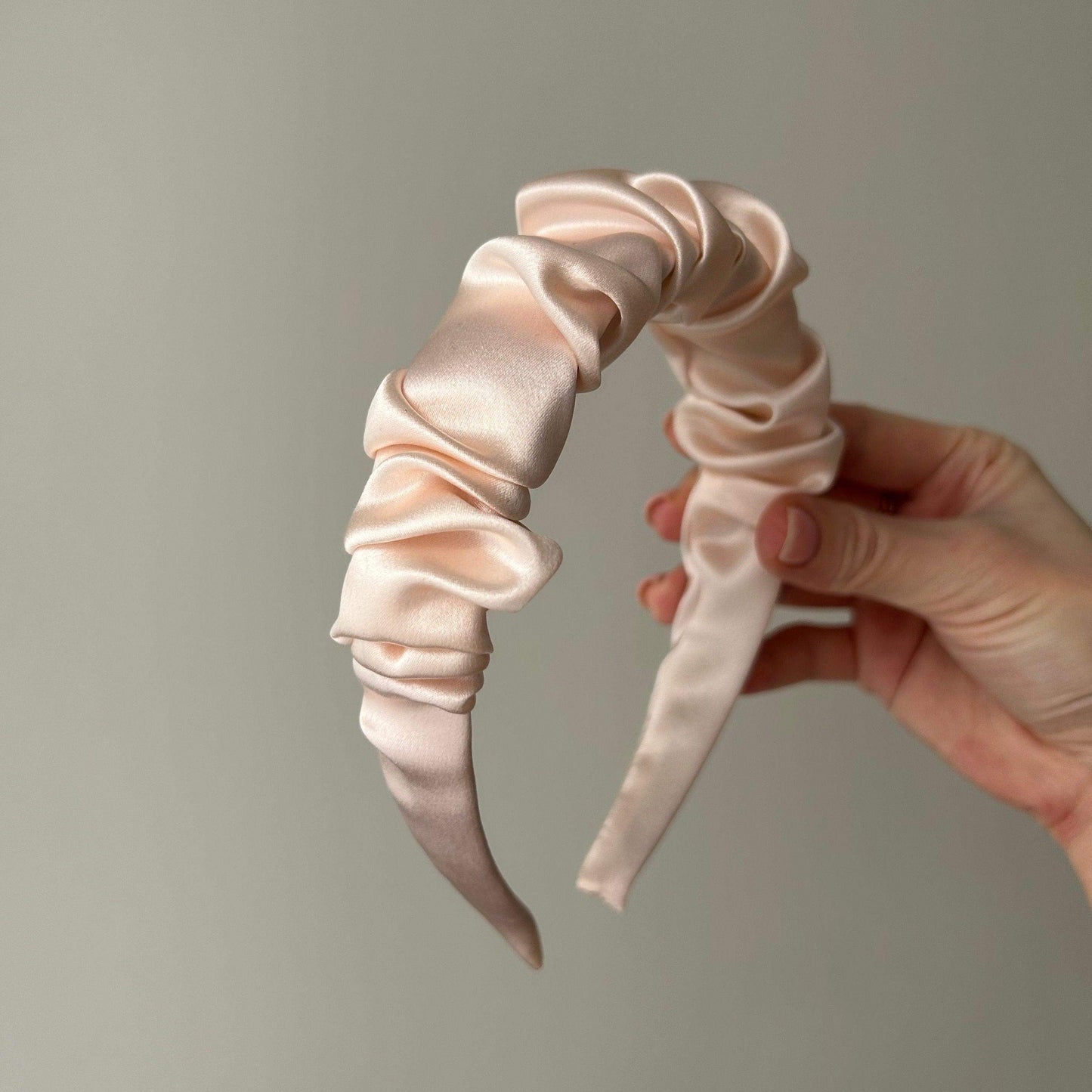 Šilkinis plaukų lankelis - MAMA MADE