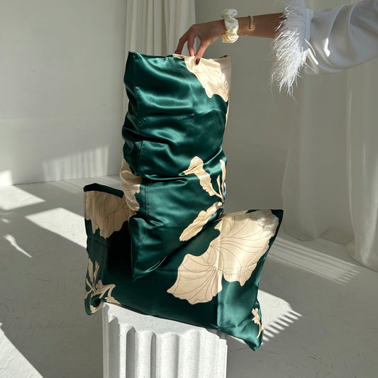 Šilkinis užvalkalas – LIMITUOTAS išskirtinis printas - MAMA MADE