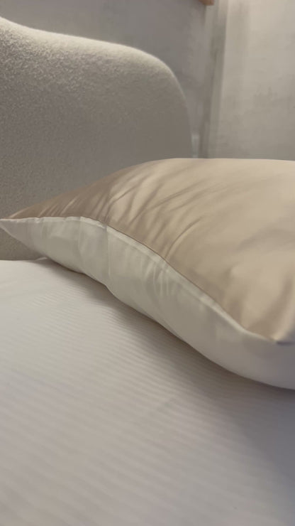 Dvipusis šilkinis pagalvės užvalkalas