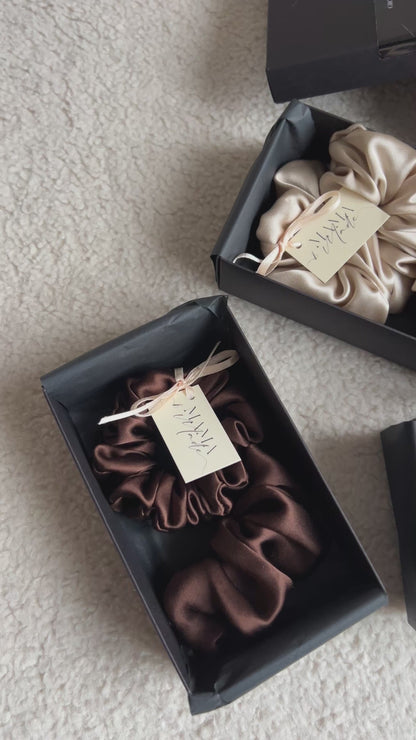 Šilkinės gumytės ir segtuko rinkinys